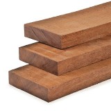 Funderingsbalk hardhout bezaagd 4x20x300 cm +€ 349,65